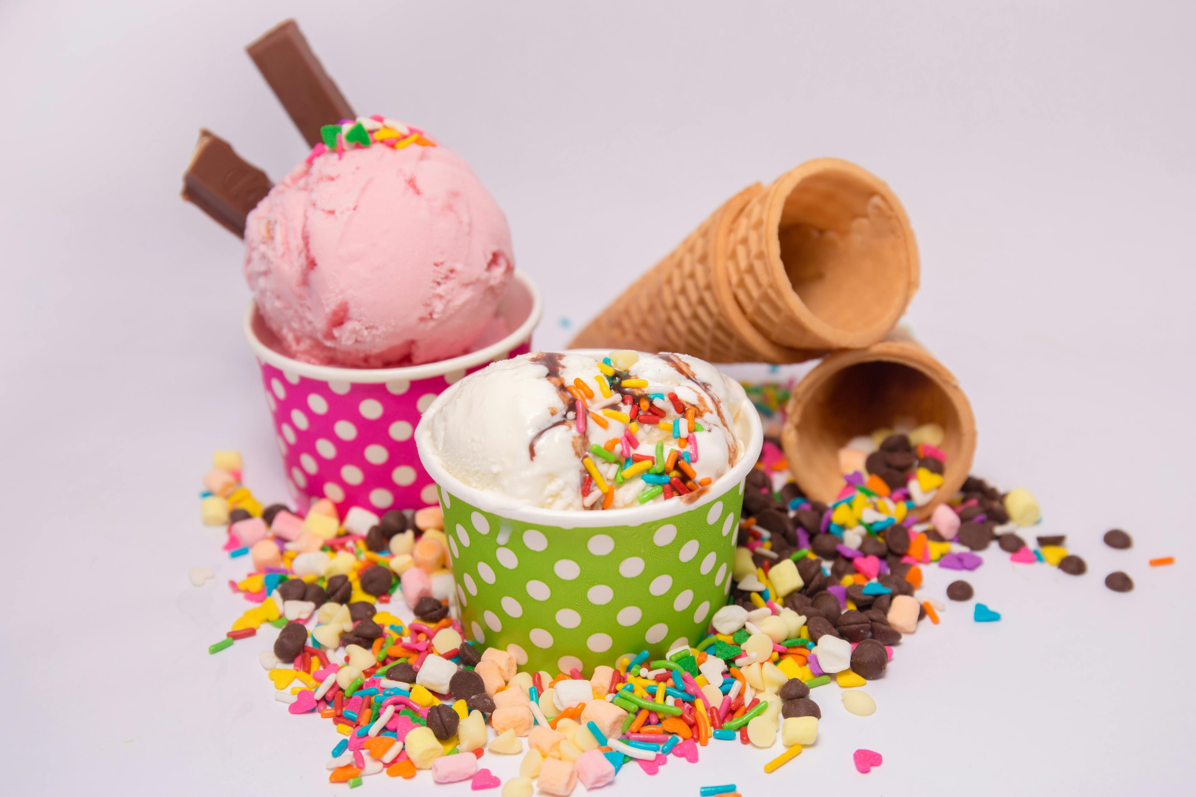 Ice cream sundae